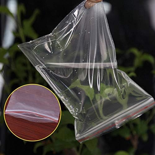 WAGA 100 Pc Mali Pečat Plastične Kese Reclosable Transparentni Hranu Skladište Torbu Kuhinji Paket Torbu