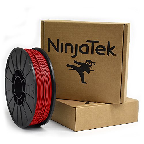 NinjaTek 3DAR03117510 NinjaTek Oklopnik TPU Nit, duga 1,75 mm, TPE, 1 kg, Vatra (Crveno) (Pakovanje od 1)