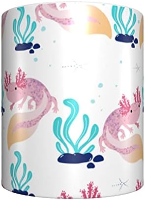 Sladak Axolotl Obrazac Veliku Kavu Pivo Kup Bijele Porcelan Šolju Za Kafu Čaj Kakao Šalicu
