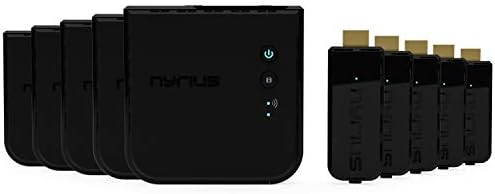 Nyrius Ovan Premijera Bežični Video HDMI Odašiljač & Prijemnik za Streaming HD 1080p 3D Video & Digitalni