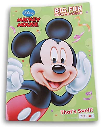 Aktivnost Knjige Mickey Mouse To je Sjajno! Boje 80 Strana